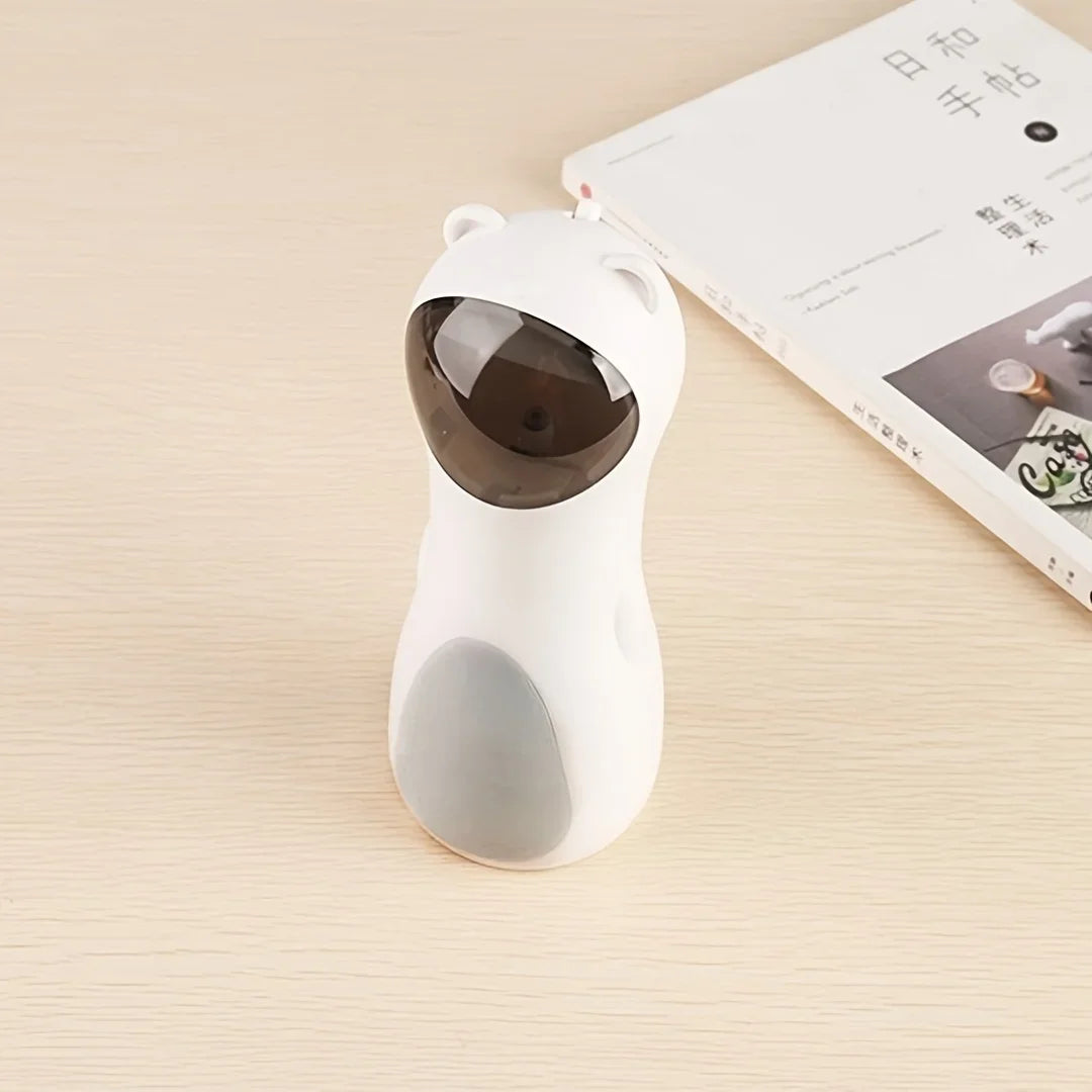 Automatic Laser Cat Toy with Spinning Laser and Smart Timer -Interactive Play Mode, Adjustable Speed,15-Minute Timer,USB/Battery