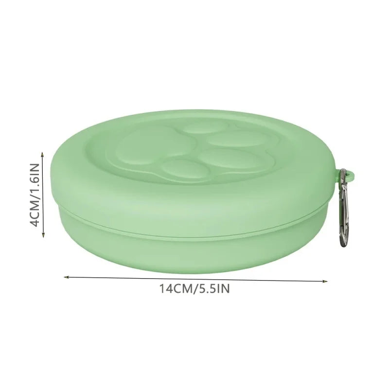 Portable Pet Dog Food Water Container Outdoor Travel Dog Drinking Bowl Durable Pet Feeder Bowl for Cats Dogs Pet Feeding Supply