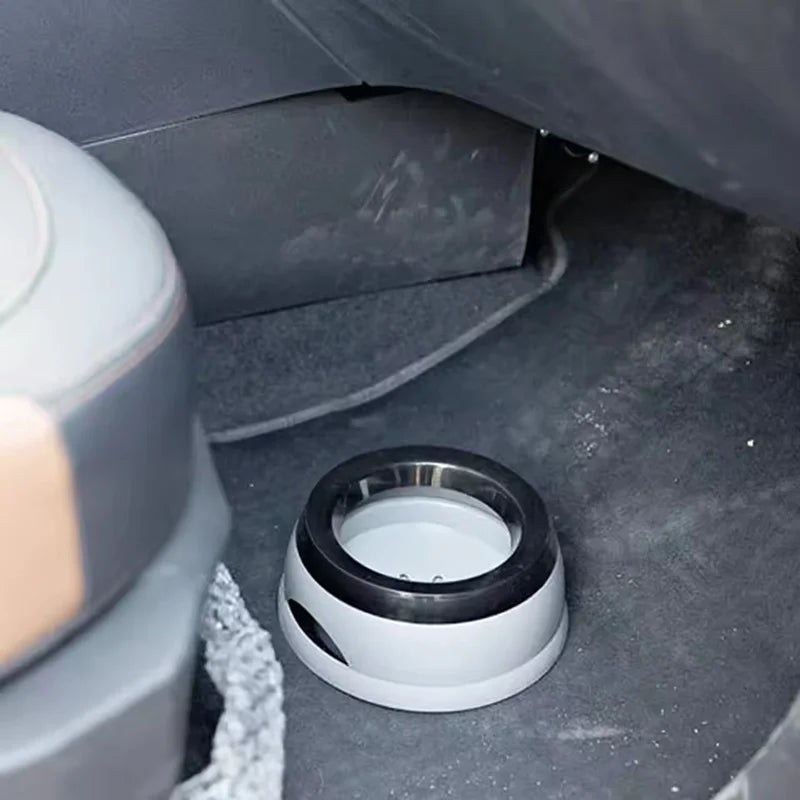 Outdoor Travel Pet Water Bowl Car Anti Slip Anti Splash Floating Water Dispenser Leakproof No Wet Mouth Portable Drinking Bowl