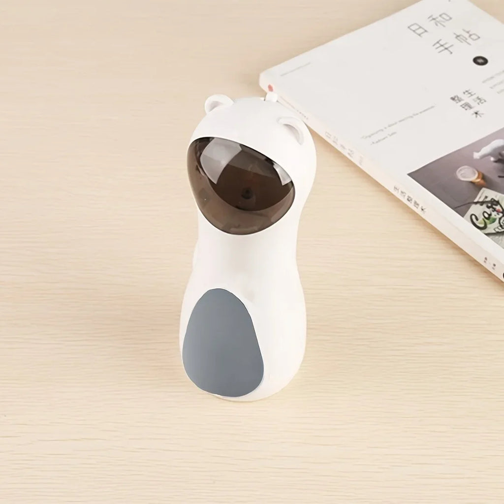 Automatic Laser Cat Toy with Spinning Laser and Smart Timer -Interactive Play Mode, Adjustable Speed,15-Minute Timer,USB/Battery